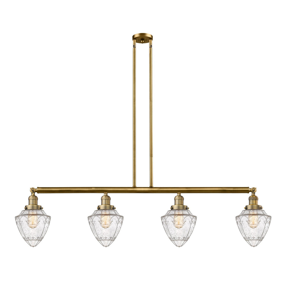 Innovations Franklin Restoration 214-BB-G664-7-LED Pendant Light - Brushed Brass