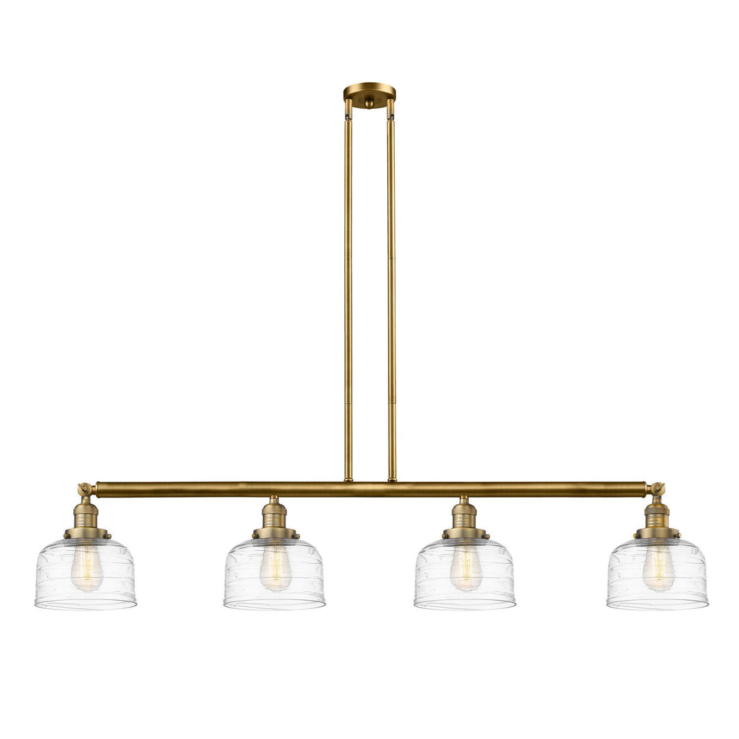 Innovations Franklin Restoration 214-BB-G713 Pendant Light - Brushed Brass