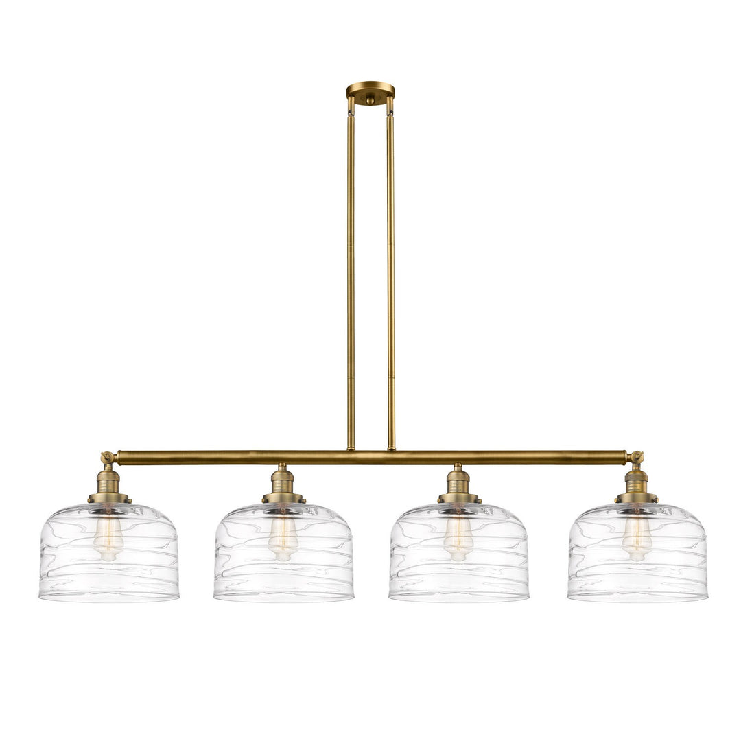 Innovations Franklin Restoration 214-BB-G713-L Pendant Light - Brushed Brass