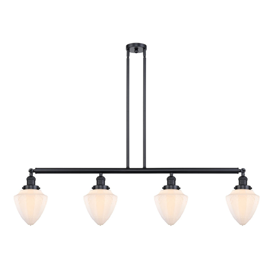 Innovations Franklin Restoration 214-BK-G661-7-LED Pendant Light - Matte Black