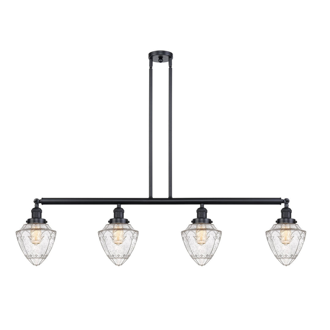 Innovations Franklin Restoration 214-BK-G664-7-LED Pendant Light - Matte Black