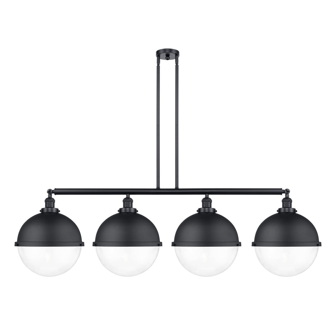 Innovations Franklin Restoration 214-BK-HFS-122-BK Pendant Light - Matte Black