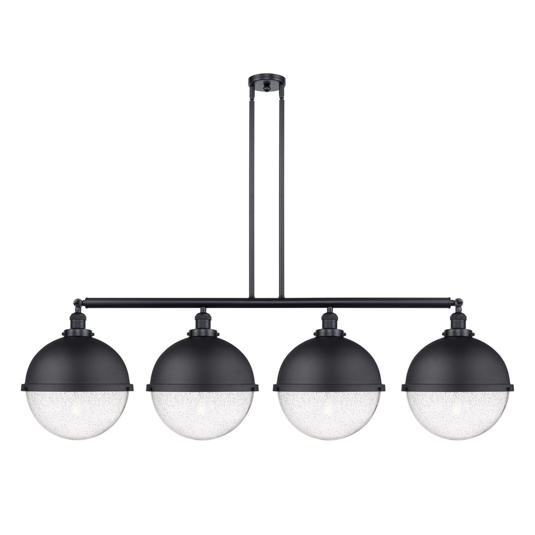 Innovations Franklin Restoration 214-BK-HFS-124-BK Pendant Light - Matte Black