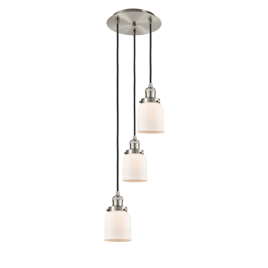 Innovations Franklin Restoration 113F-3P-SN-G51 Pendant Light - Brushed Satin Nickel