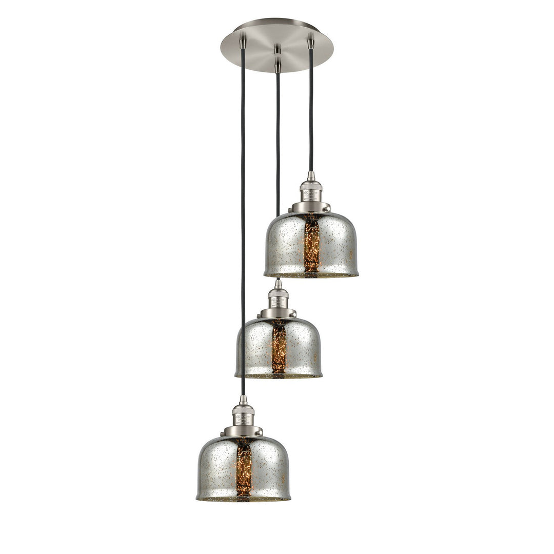 Innovations Franklin Restoration 113F-3P-SN-G78 Pendant Light - Brushed Satin Nickel