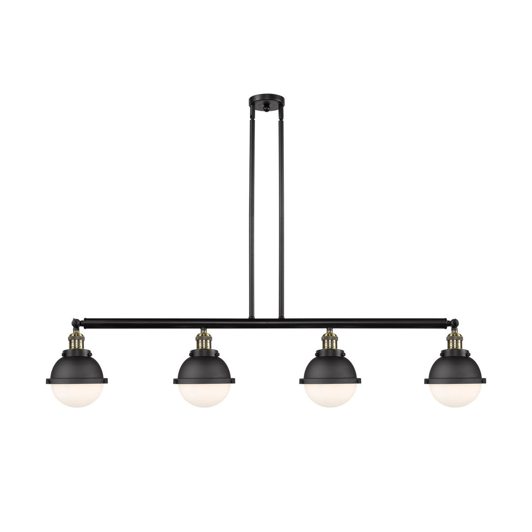 Innovations Franklin Restoration 214-BAB-HFS-61-BK Pendant Light - Black Antique Brass