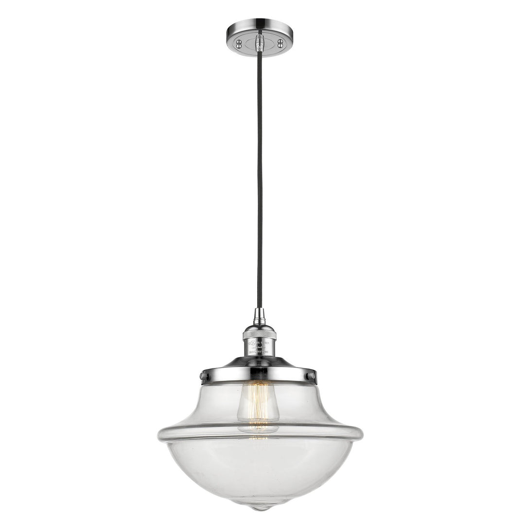 Innovations Franklin Restoration 201C-PC-G542 Pendant Light - Polished Chrome