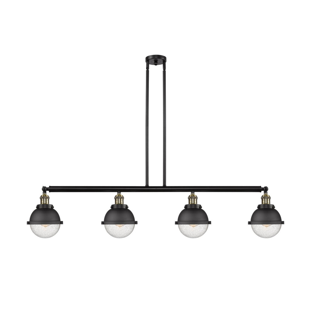 Innovations Franklin Restoration 214-BAB-HFS-64-BK Pendant Light - Black Antique Brass