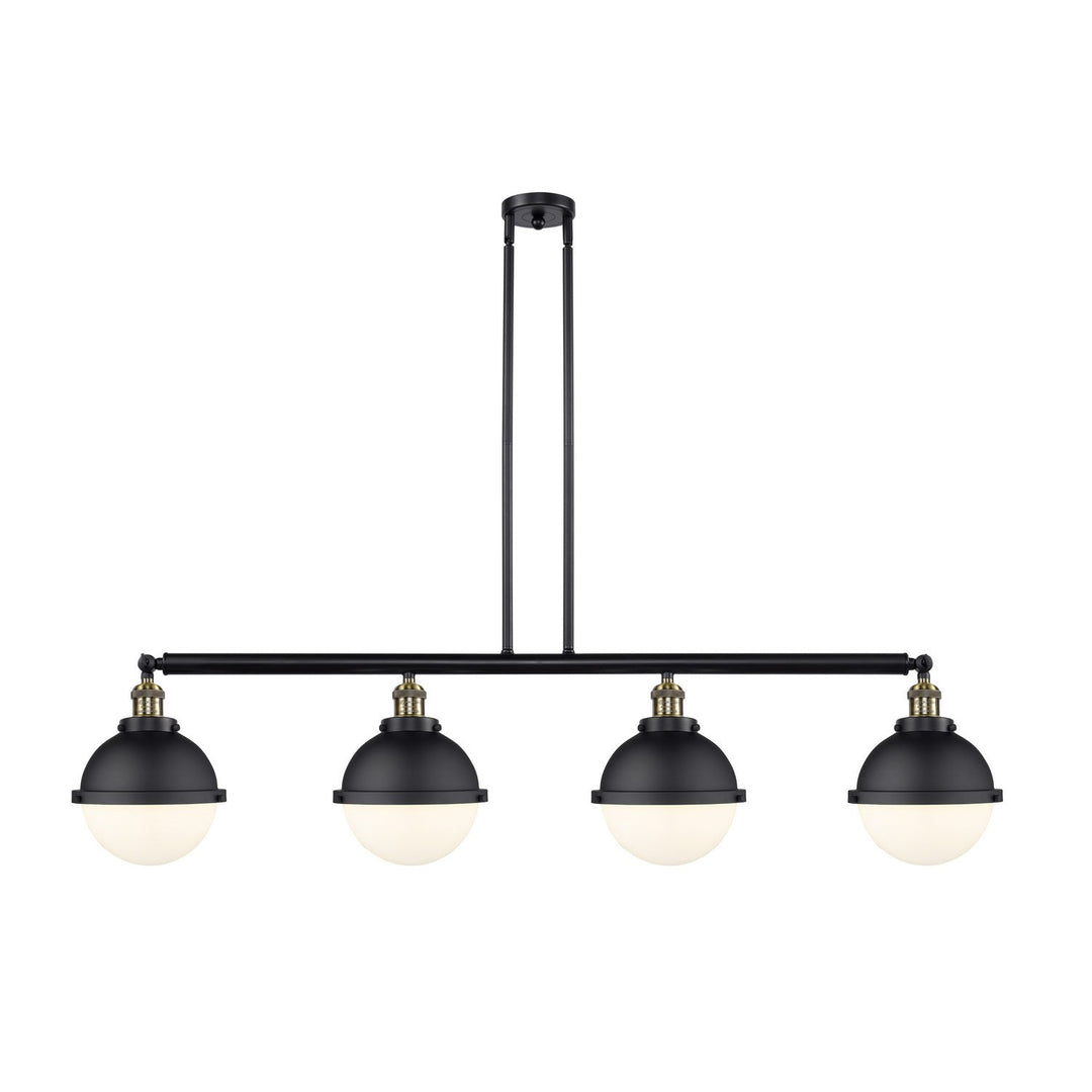 Innovations Franklin Restoration 214-BAB-HFS-81-BK Pendant Light - Black Antique Brass