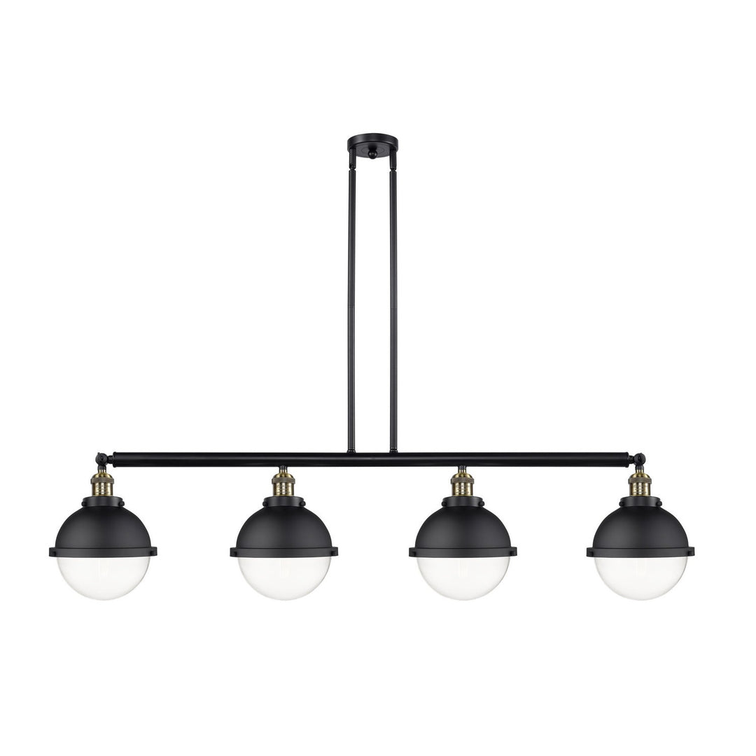 Innovations Franklin Restoration 214-BAB-HFS-82-BK Pendant Light - Black Antique Brass