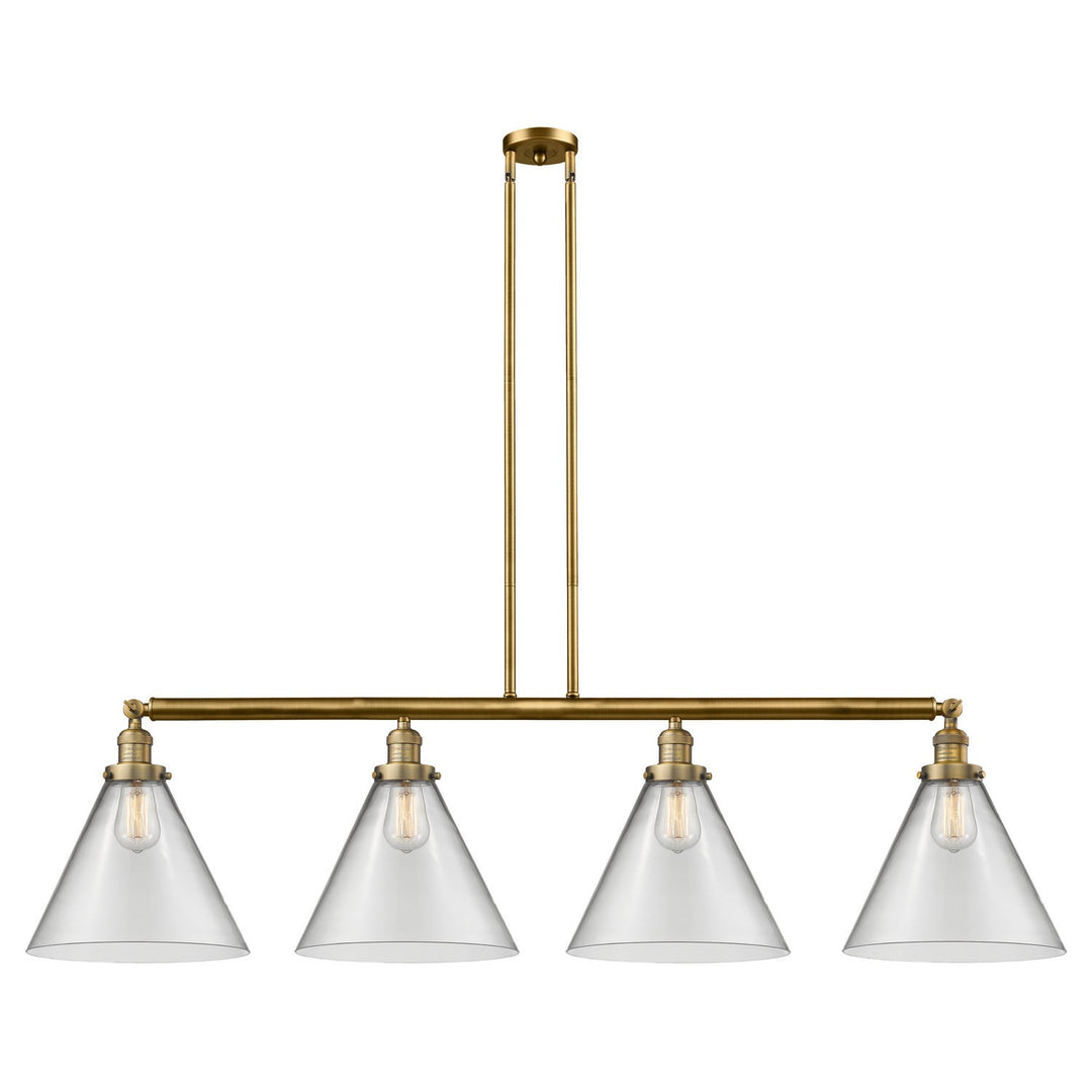 Innovations Franklin Restoration 214-BB-G42-L-LED Pendant Light - Brushed Brass