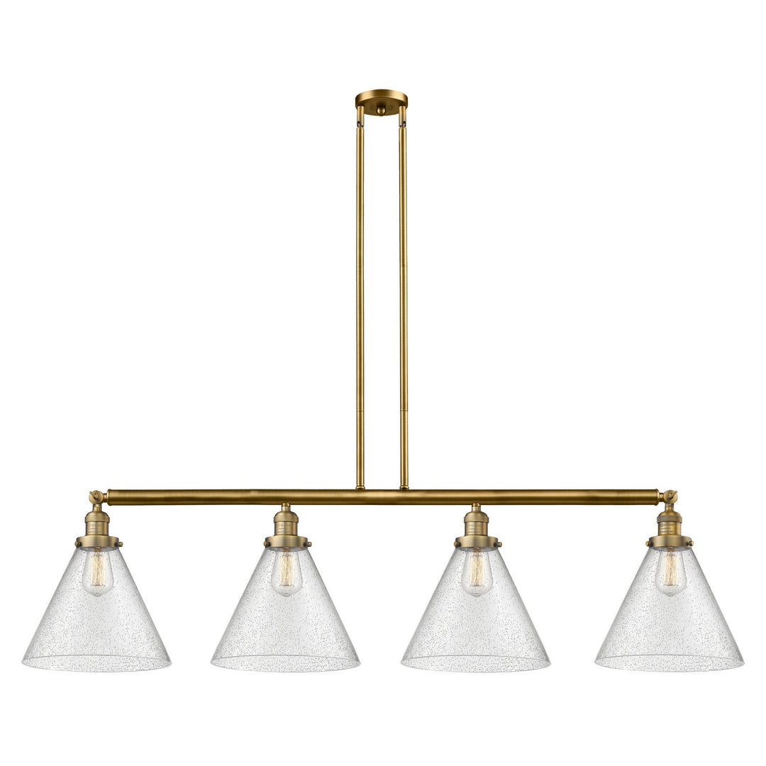 Innovations Franklin Restoration 214-BB-G44-L-LED Pendant Light - Brushed Brass