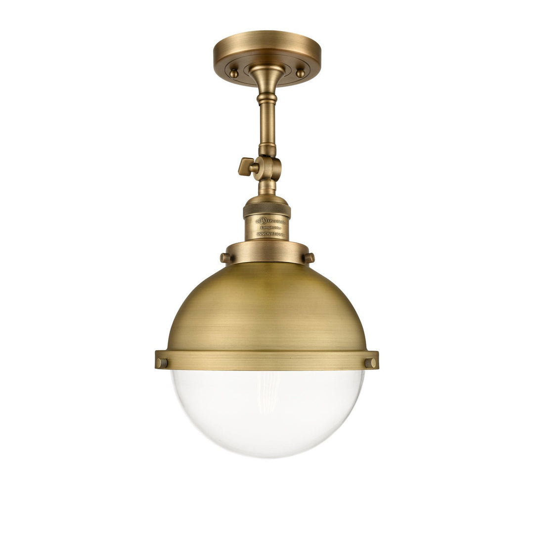 Innovations Franklin Restoration 201F-BB-HFS-82-BB-LED Pendant Light - Brushed Brass