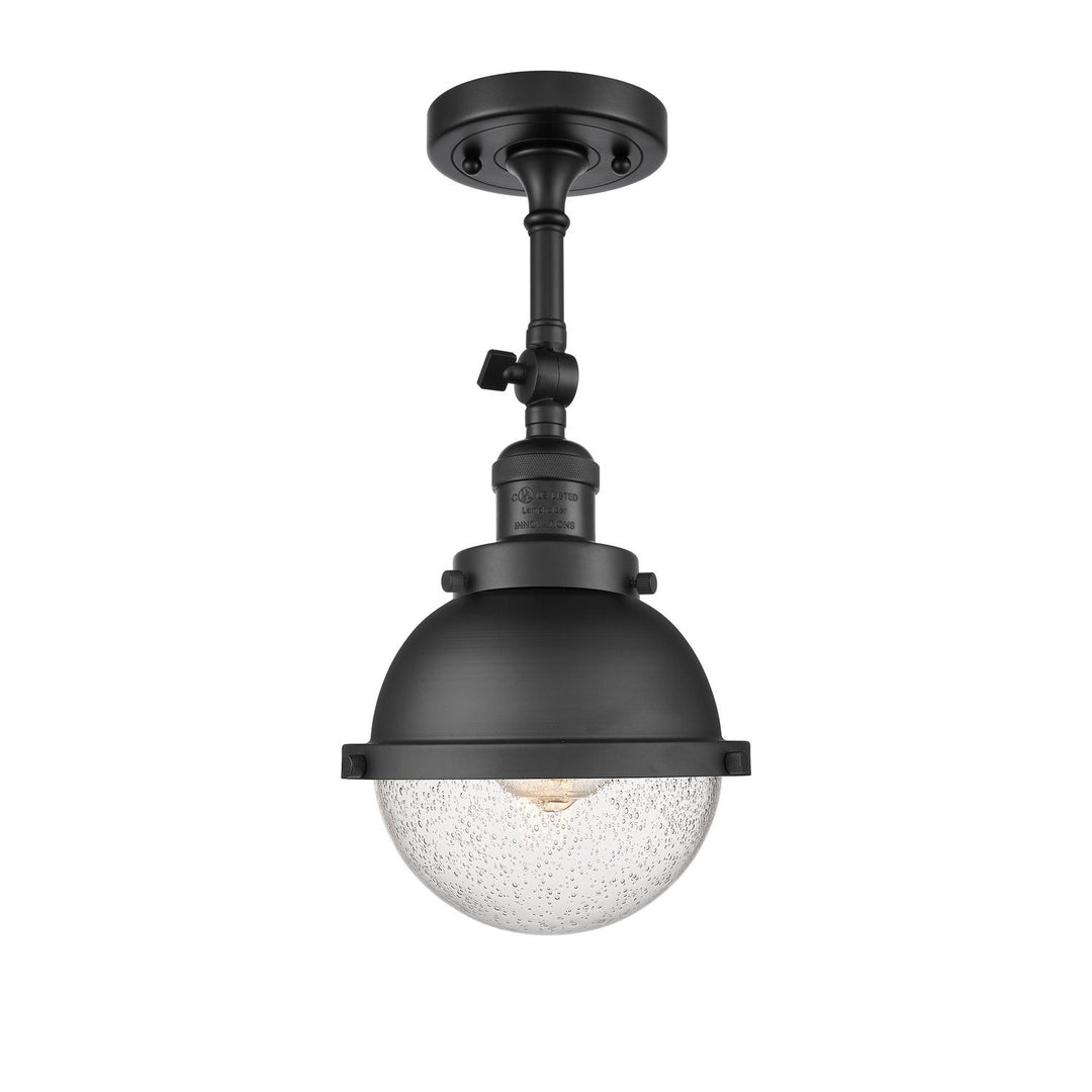 Innovations Franklin Restoration 201F-BK-HFS-64-BK Pendant Light - Matte Black
