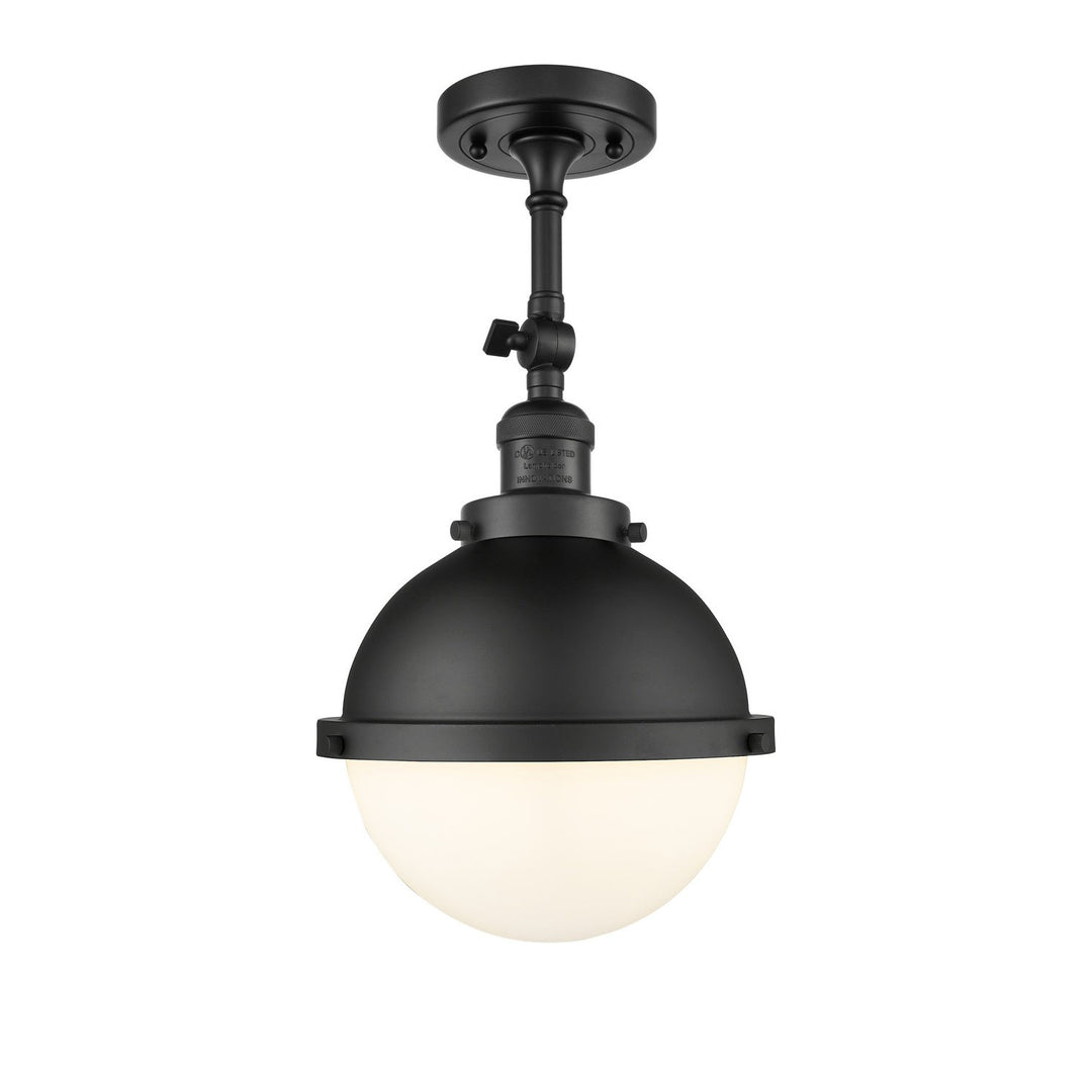 Innovations Franklin Restoration 201F-BK-HFS-81-BK Pendant Light - Matte Black