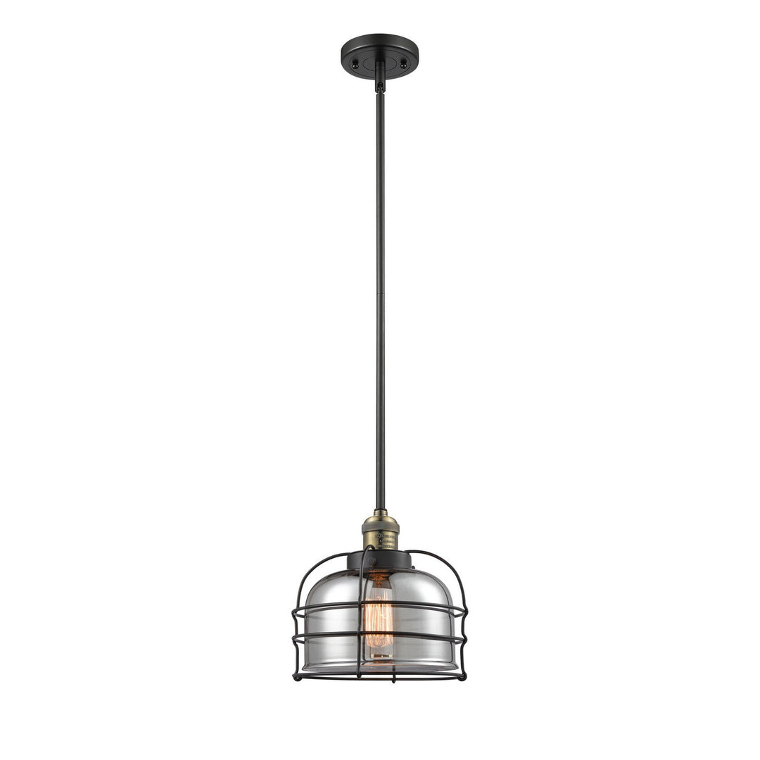 Innovations Franklin Restoration 201S-BAB-G73-CE-LED Pendant Light - Black Antique Brass