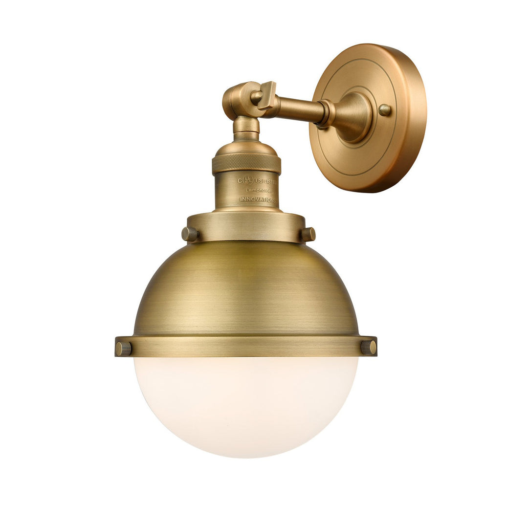 Innovations Franklin Restoration 203-BB-HFS-61-BB Wall Sconce Light - Brushed Brass