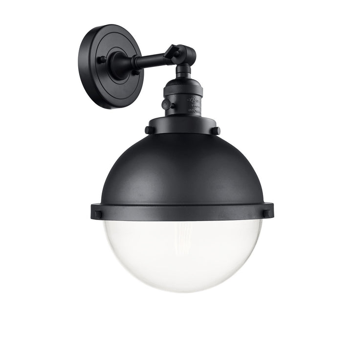 Innovations Franklin Restoration 203SW-BK-HFS-82-BK Wall Sconce Light - Matte Black