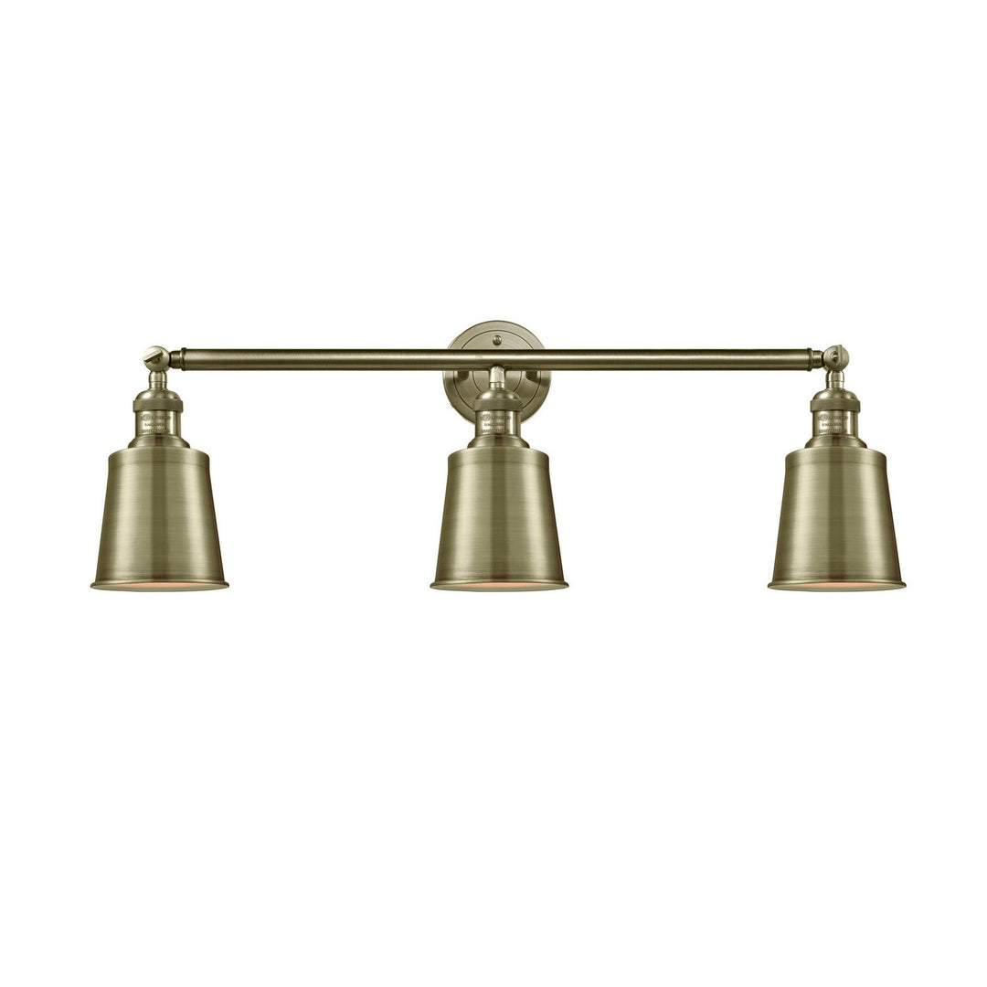Innovations Franklin Restoration 205-AB-M9-AB-LED Bath Vanity Light 32 in. wide - Antique Brass