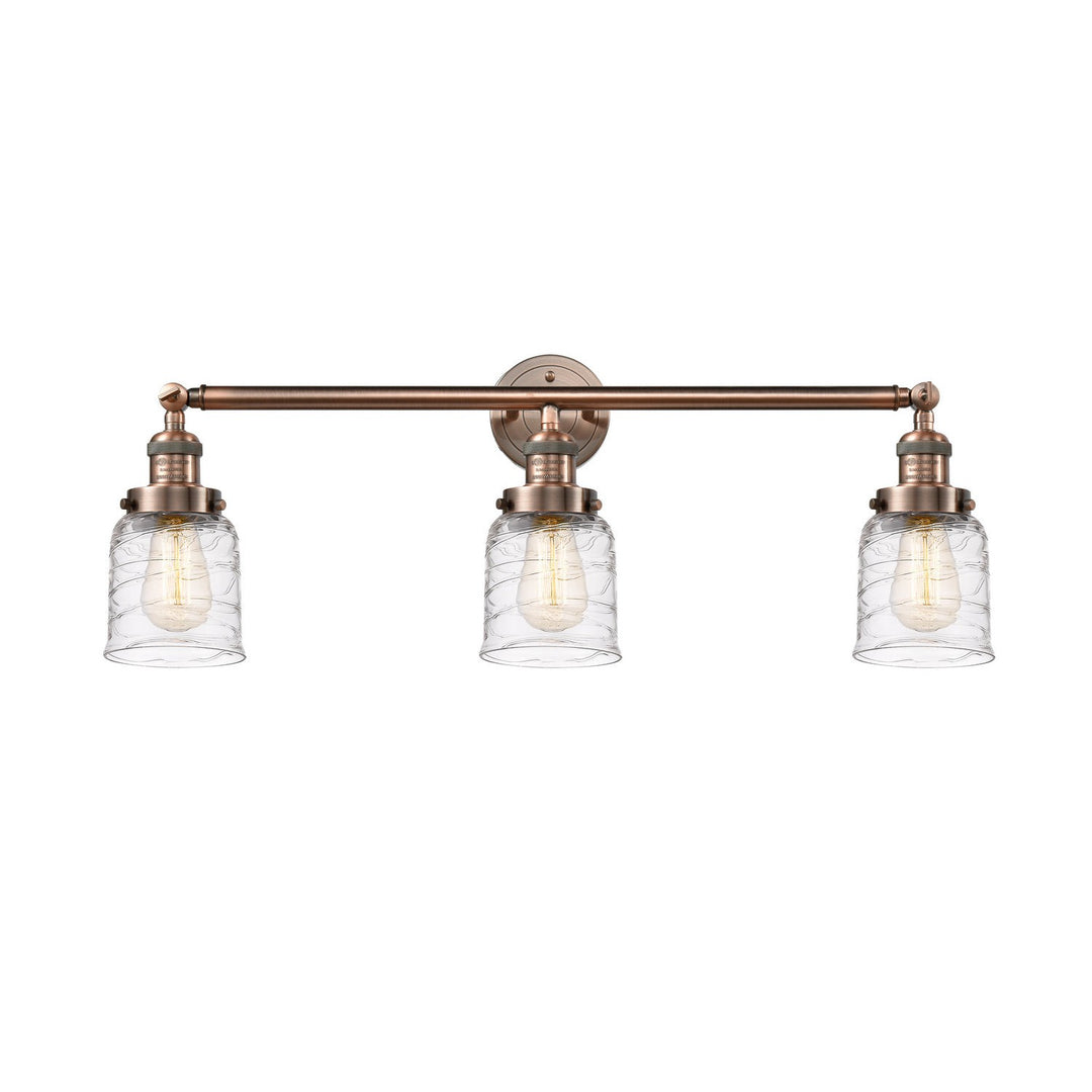 Innovations Franklin Restoration 205-AC-G513-LED Bath Vanity Light 30 in. wide - Antique Copper