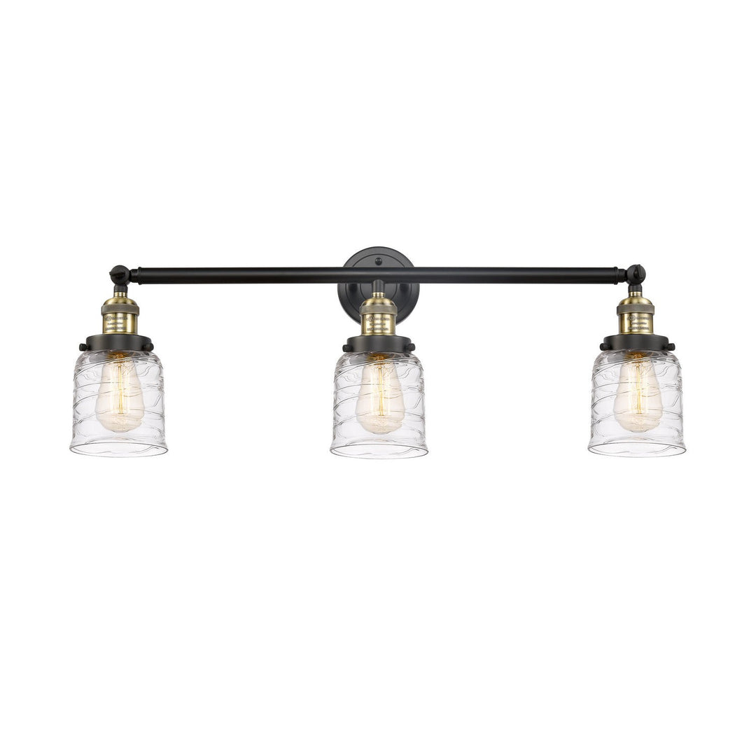 Innovations Franklin Restoration 205-BAB-G513-LED Bath Vanity Light 30 in. wide - Black Antique Brass