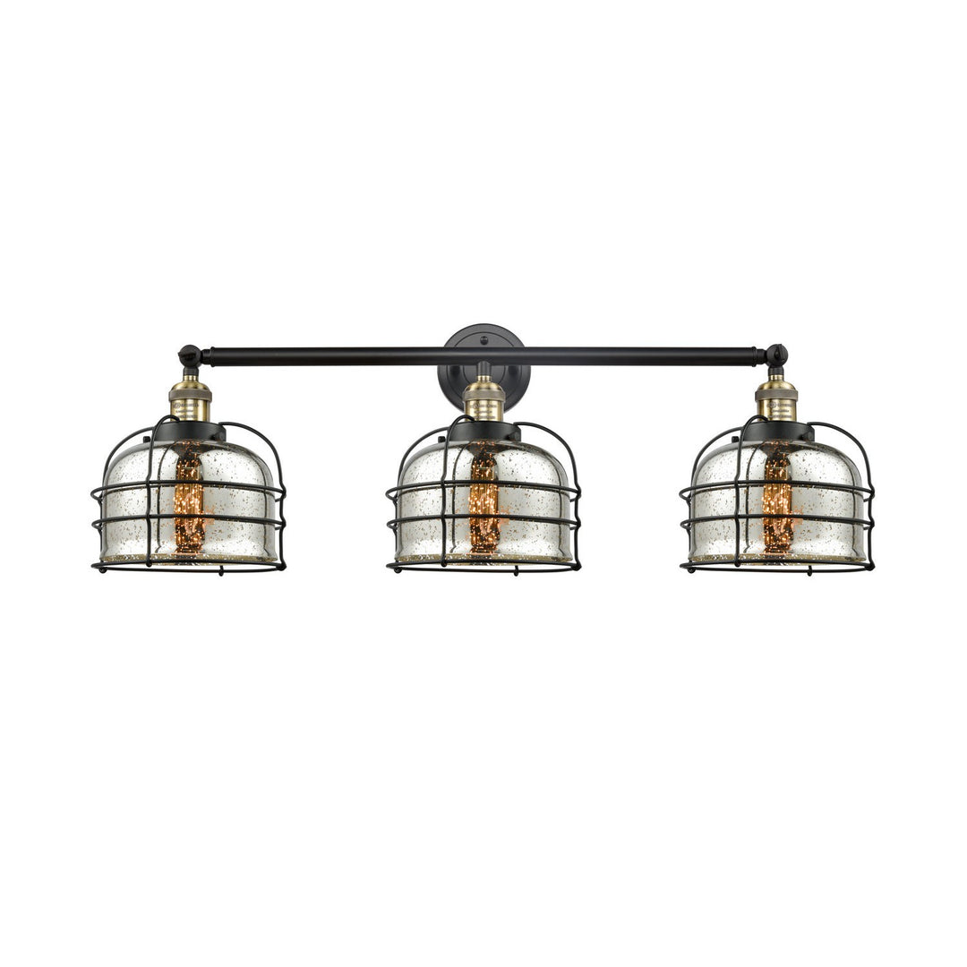 Innovations Franklin Restoration 205-BAB-G78-CE-LED Bath Vanity Light 34 in. wide - Black Antique Brass
