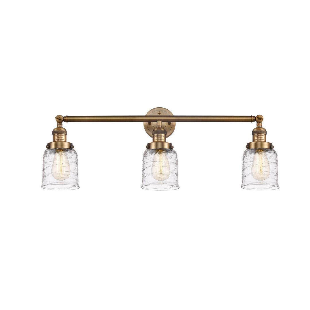 Innovations Franklin Restoration 205-BB-G513-LED Bath Vanity Light 30 in. wide - Brushed Brass