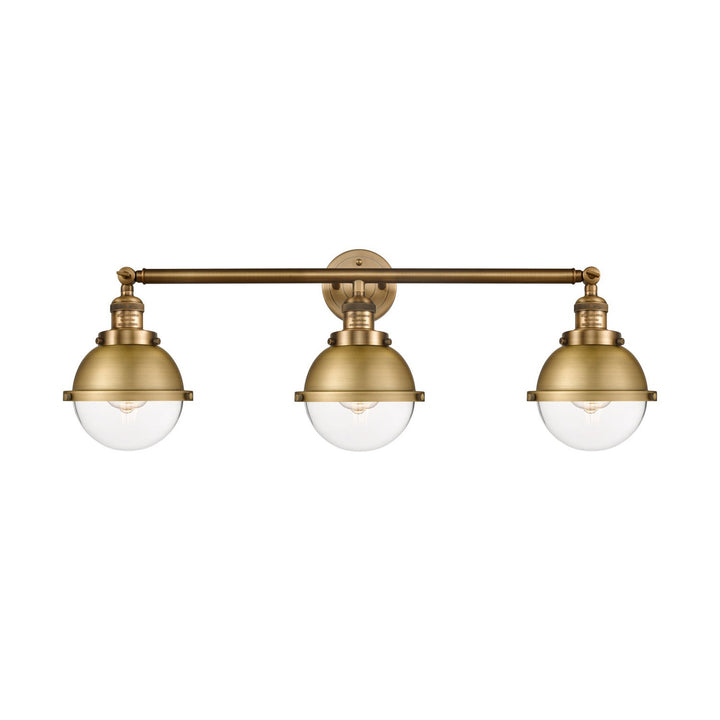 Innovations Franklin Restoration 205-BB-HFS-62-BB-LED Bath Vanity Light 34 in. wide - Brushed Brass
