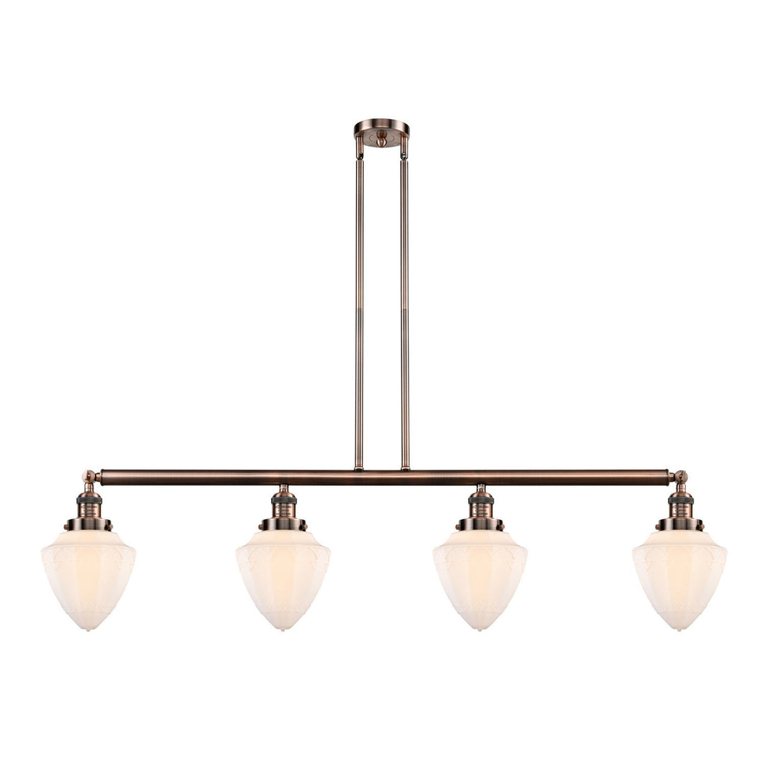 Innovations Franklin Restoration 214-AC-G661-7-LED Pendant Light - Antique Copper