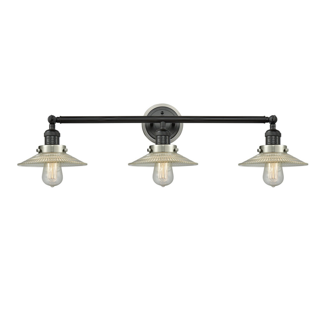 Innovations Franklin Restoration 205BK-BPSN-HRSN-G2 Bath Vanity Light 33 in. wide - Matte Black