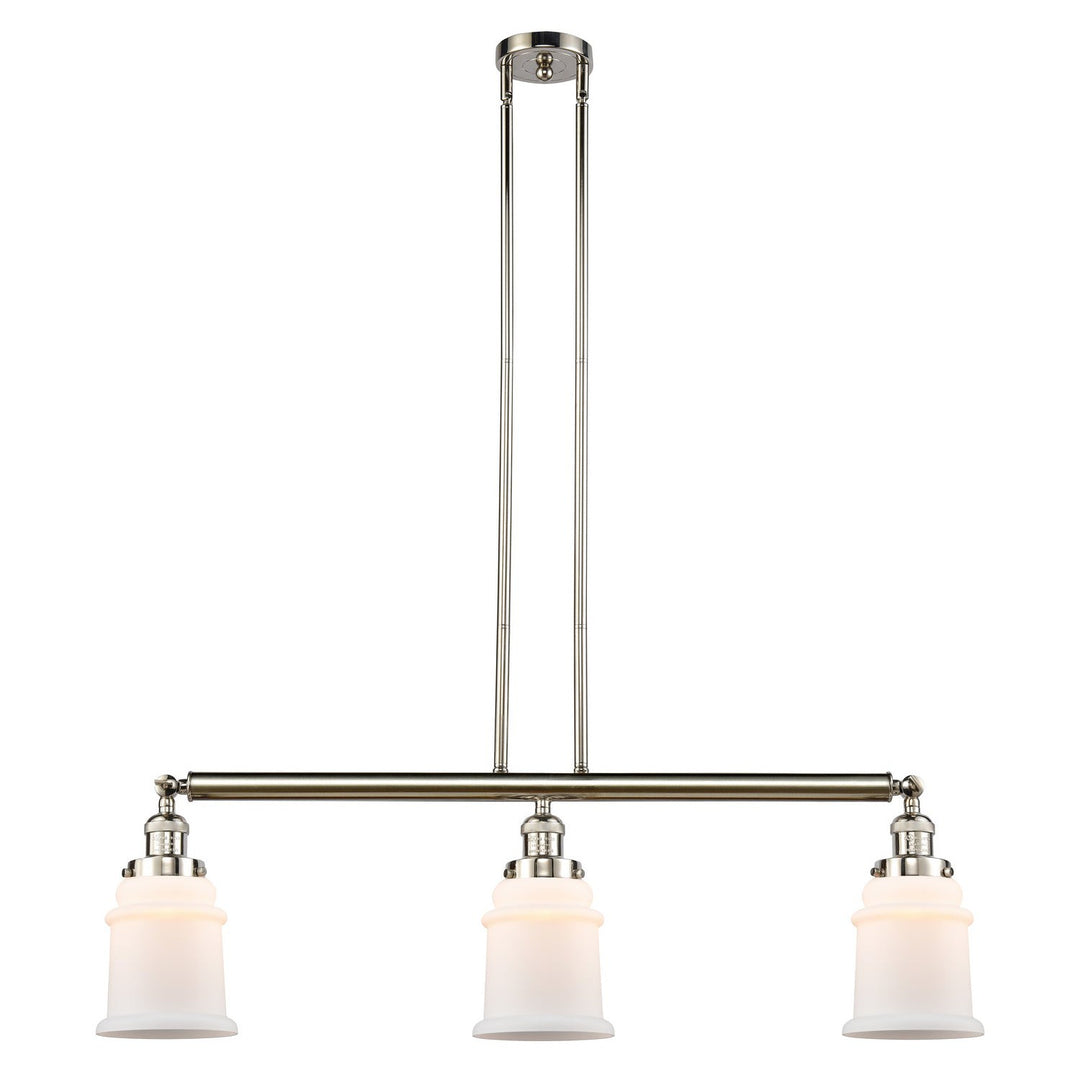 Innovations Franklin Restoration 213-PN-G181 Pendant Light - Polished Nickel