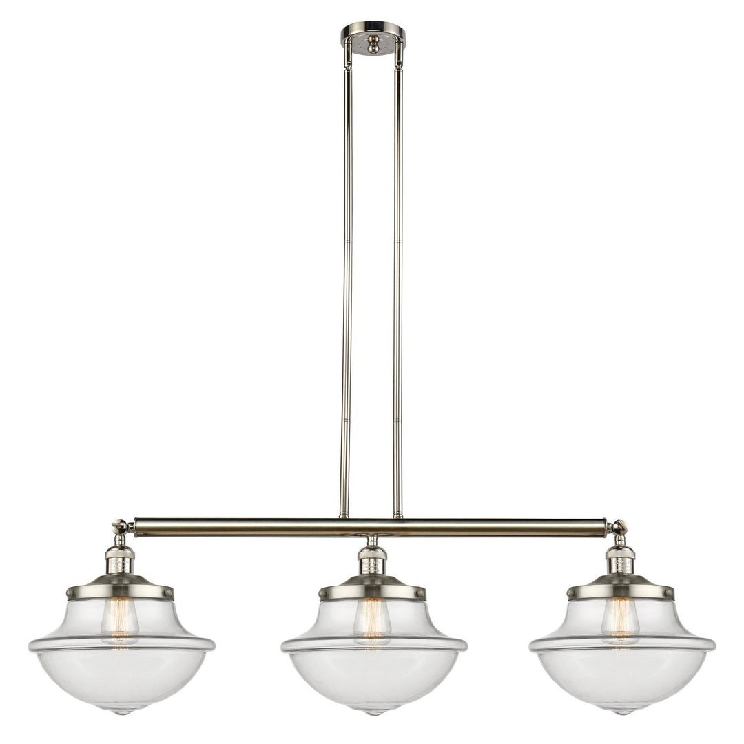 Innovations Franklin Restoration 213-PN-G542 Pendant Light - Polished Nickel