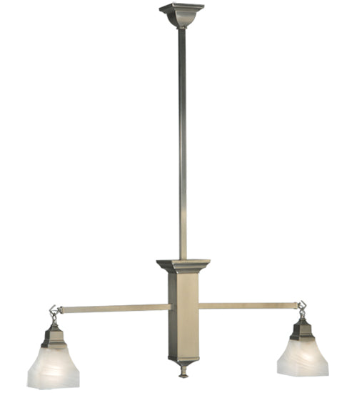 Meyda Tiffany Bungalow 129070 Pendant Light - Brushed Nickel