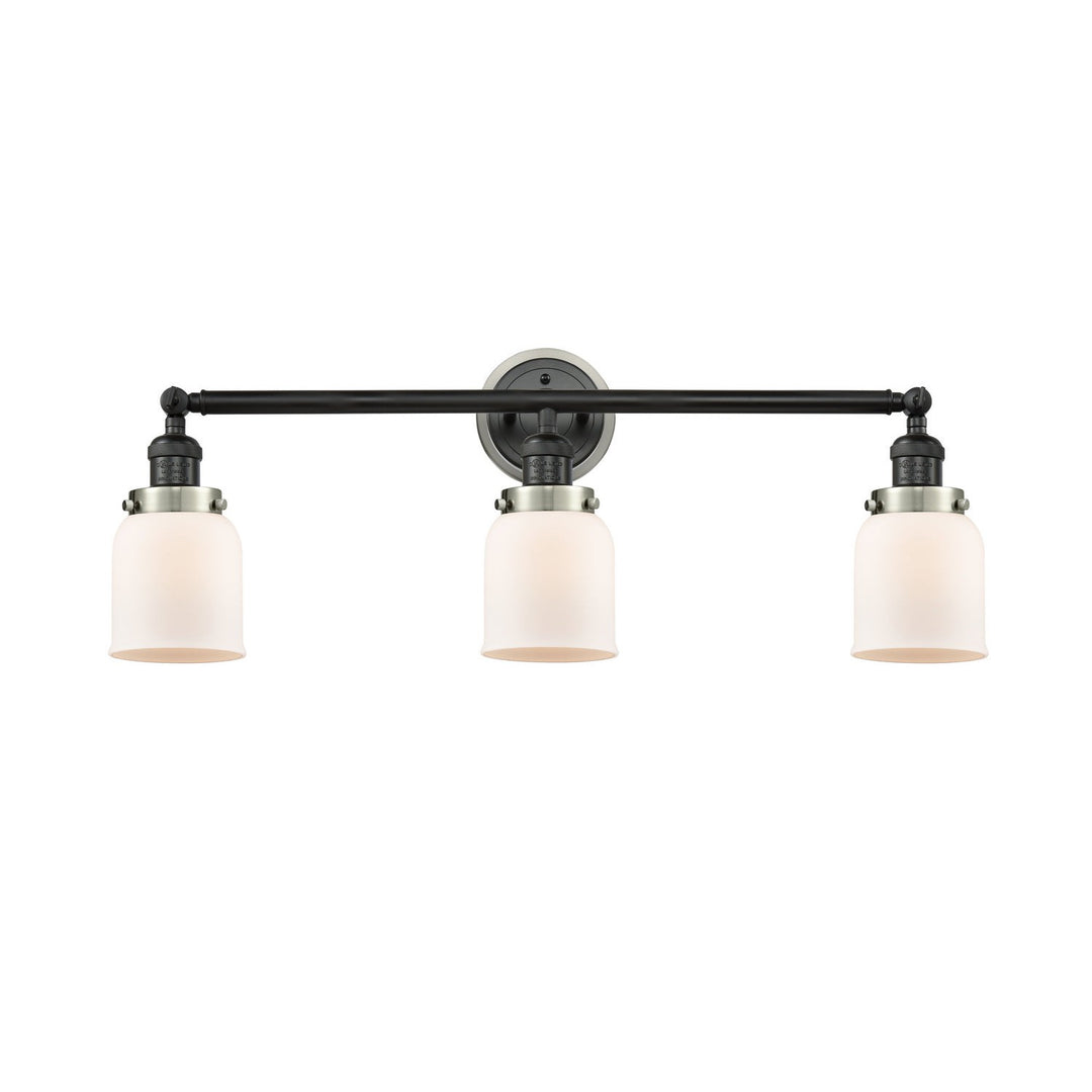 Innovations Franklin Restoration 205BK-BPSN-HRSN-G51 Bath Vanity Light 30 in. wide - Matte Black
