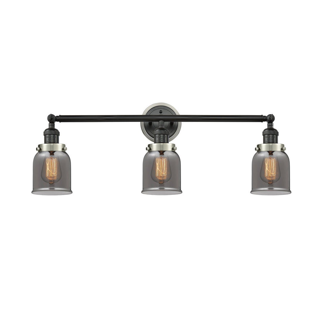 Innovations Franklin Restoration 205BK-BPSN-HRSN-G53 Bath Vanity Light 30 in. wide - Matte Black