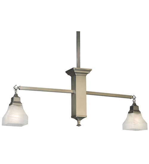 Meyda Tiffany Bungalow 129070 Pendant Light - Brushed Nickel