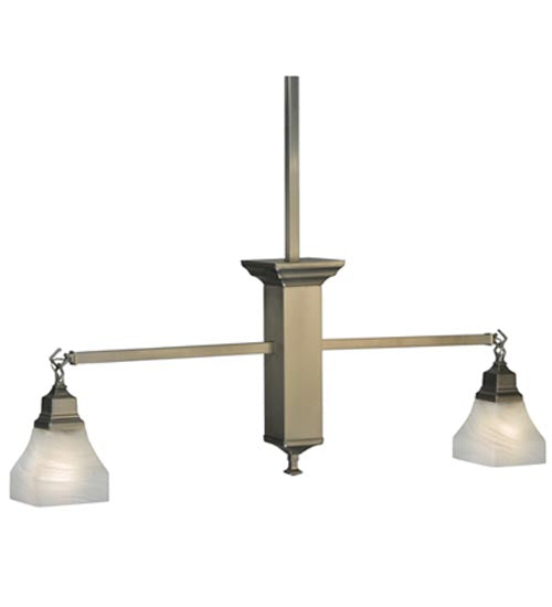 Meyda Tiffany Bungalow 129070 Pendant Light - Brushed Nickel