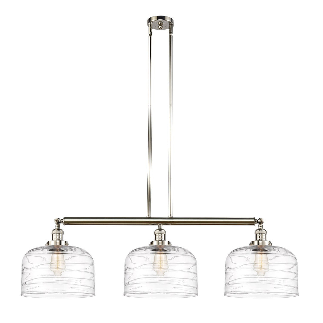 Innovations Franklin Restoration 213-PN-G713-L Pendant Light - Polished Nickel