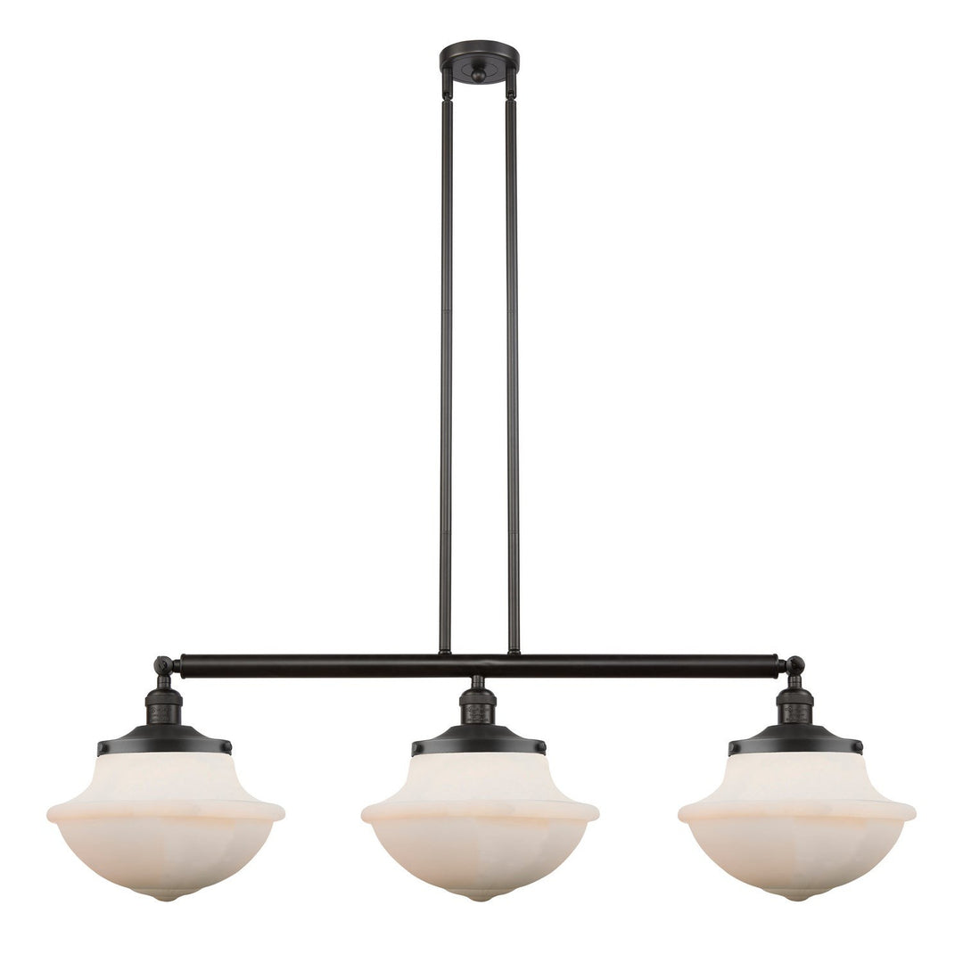 Innovations Franklin Restoration 213-OB-G541-LED Pendant Light - Oil Rubbed Bronze