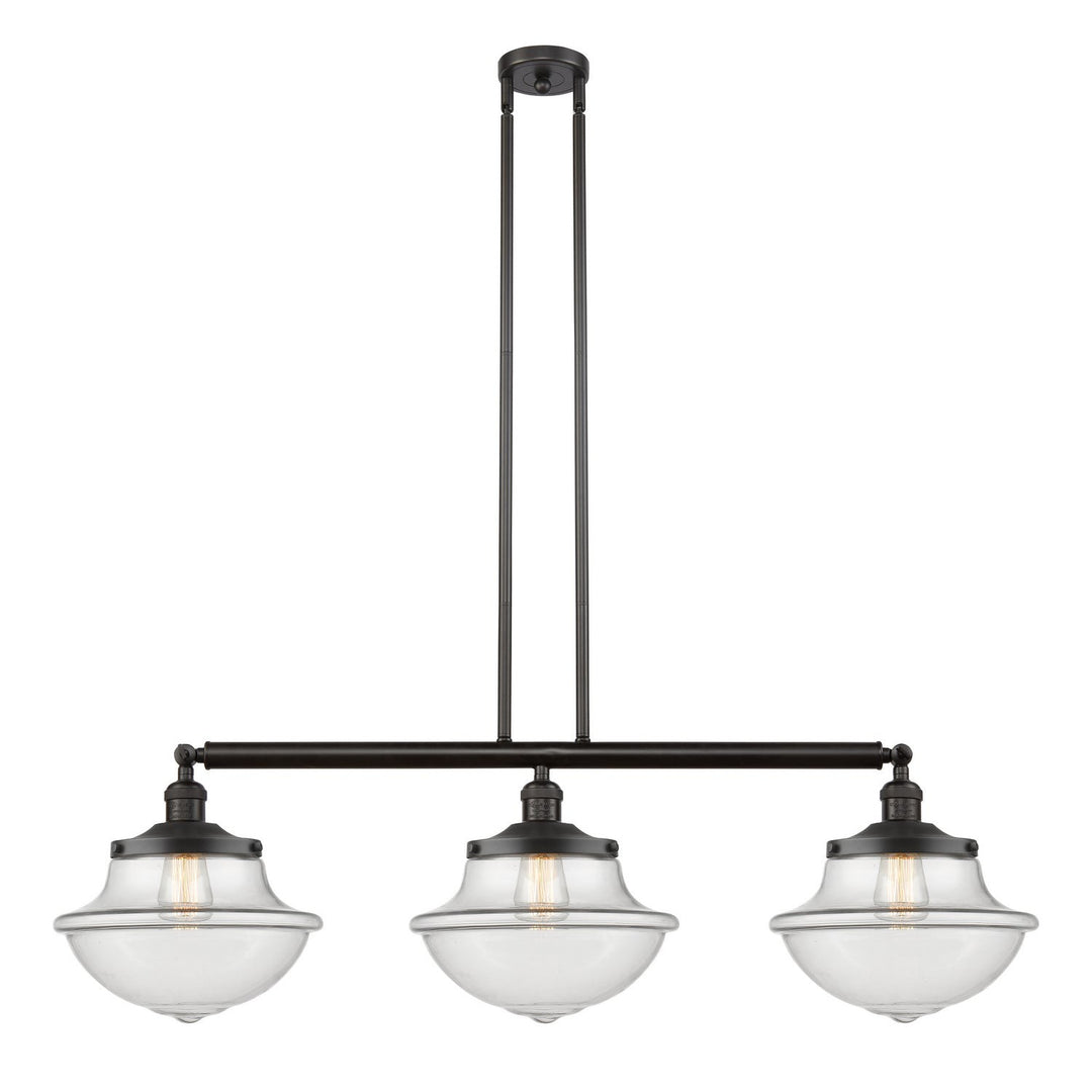 Innovations Franklin Restoration 213-OB-G542-LED Pendant Light - Oil Rubbed Bronze