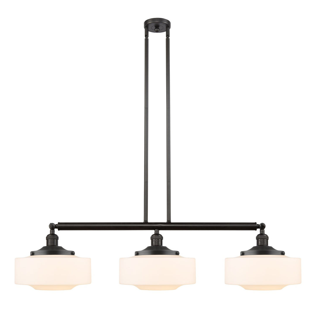 Innovations Franklin Restoration 213-OB-G691-12 Pendant Light - Oil Rubbed Bronze