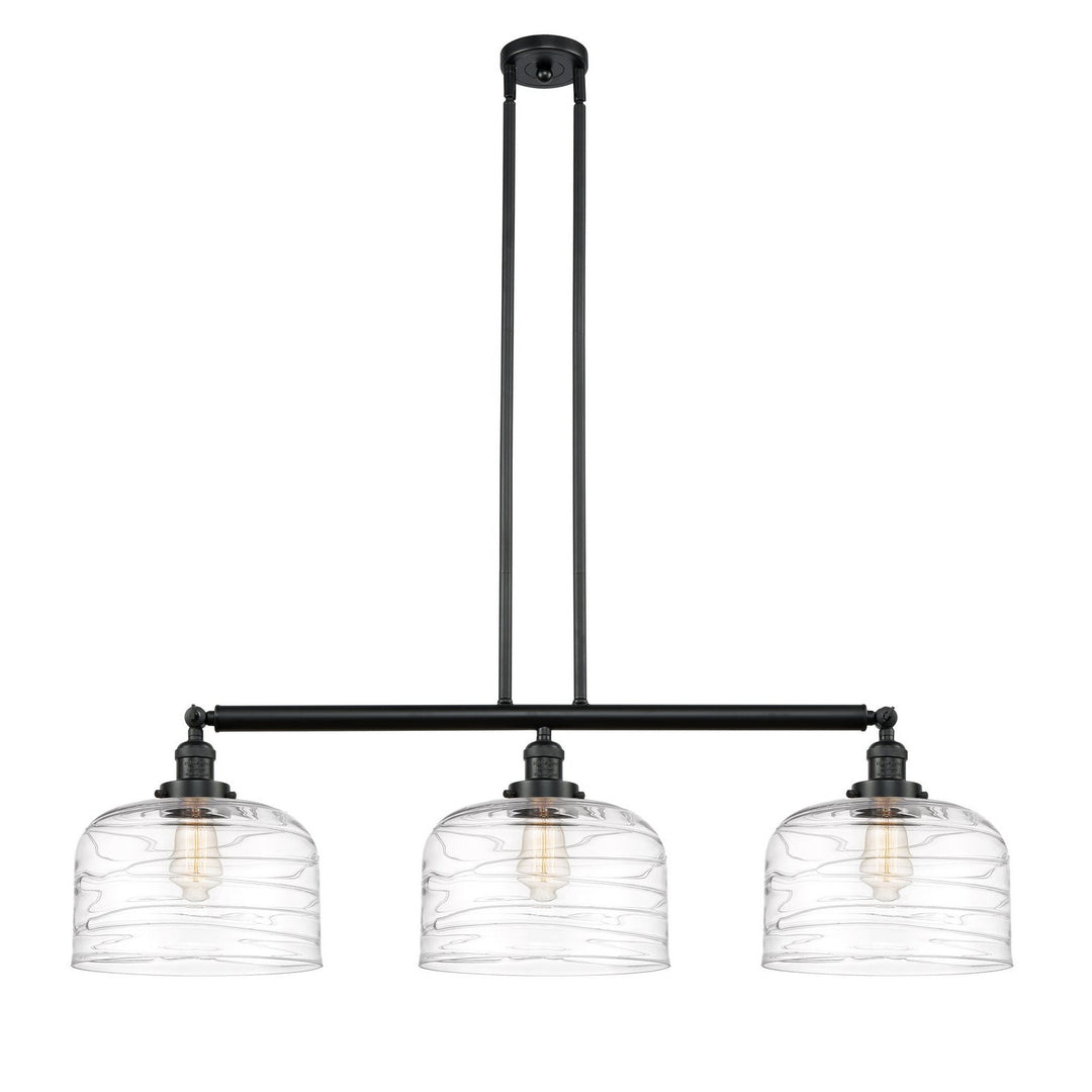 Innovations Franklin Restoration 213-BK-G713-L Pendant Light - Matte Black