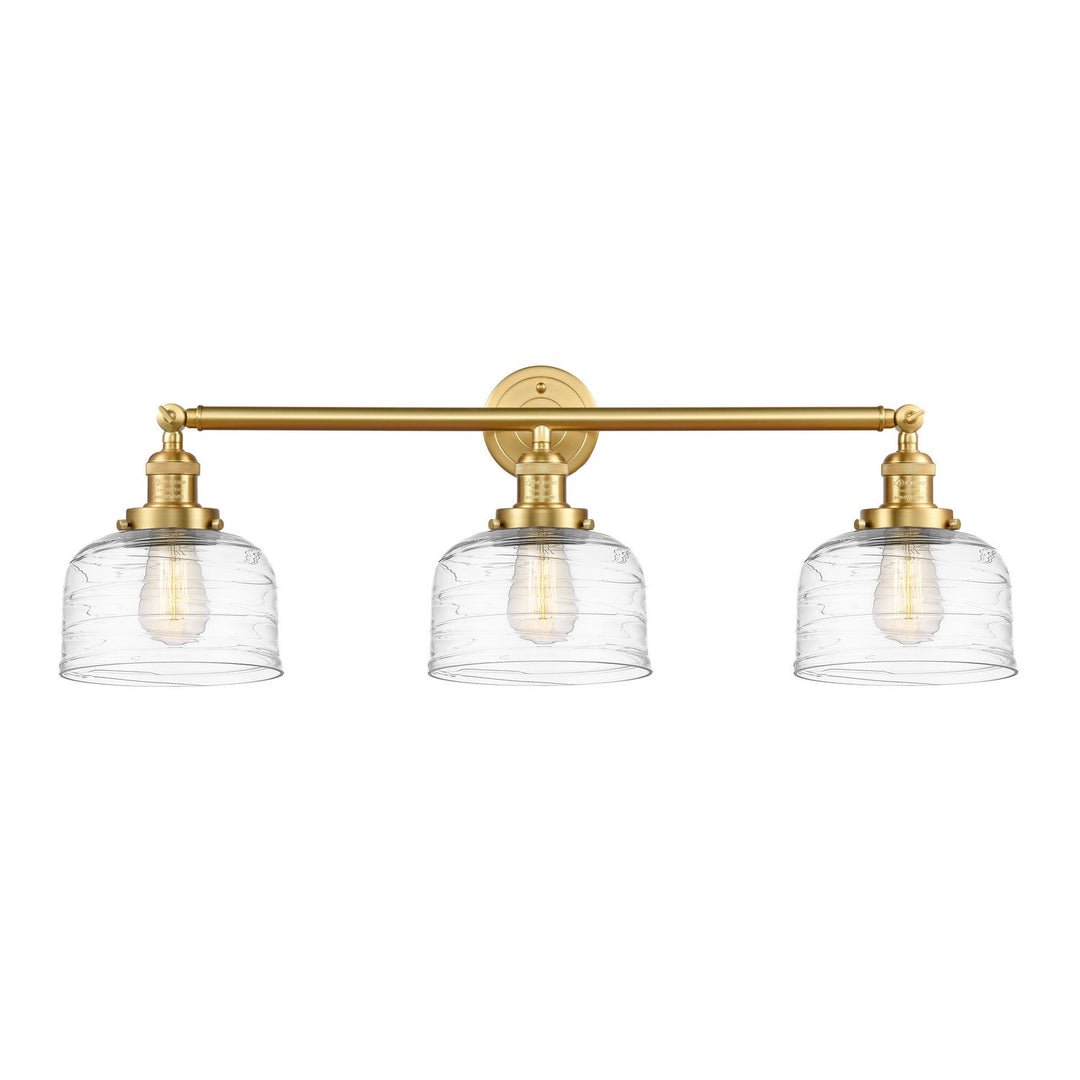 Innovations Franklin Restoration 205-SG-G713 Bath Vanity Light 32 in. wide - Satin Gold