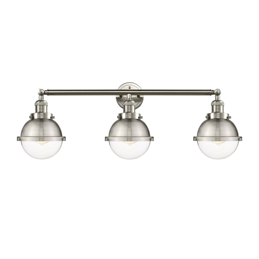 Innovations Franklin Restoration 205-SN-HFS-62-SN Bath Vanity Light 34 in. wide - Brushed Satin Nickel