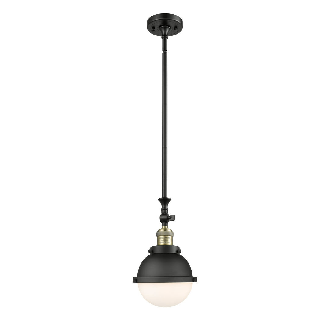 Innovations Franklin Restoration 206-BAB-HFS-61-BK Pendant Light - Black Antique Brass