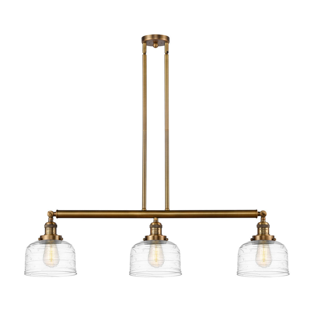 Innovations Franklin Restoration 213-BB-G713-LED Pendant Light - Brushed Brass