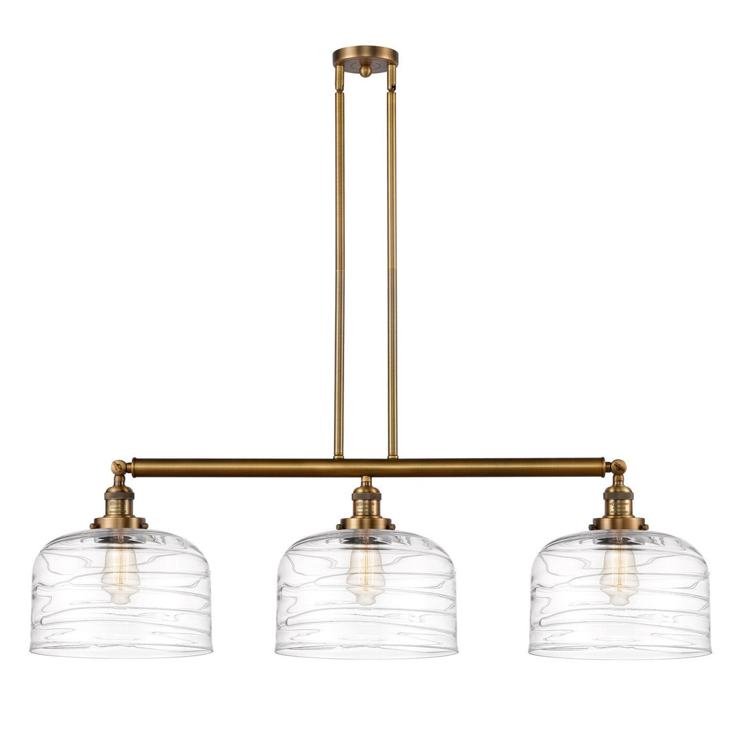 Innovations Franklin Restoration 213-BB-G713-L-LED Pendant Light - Brushed Brass