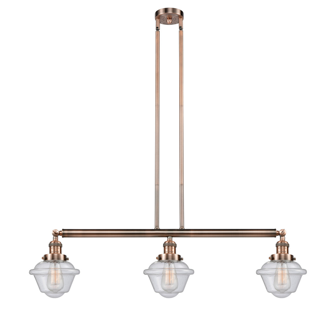 Innovations Franklin Restoration 213-AC-G534 Pendant Light - Antique Copper