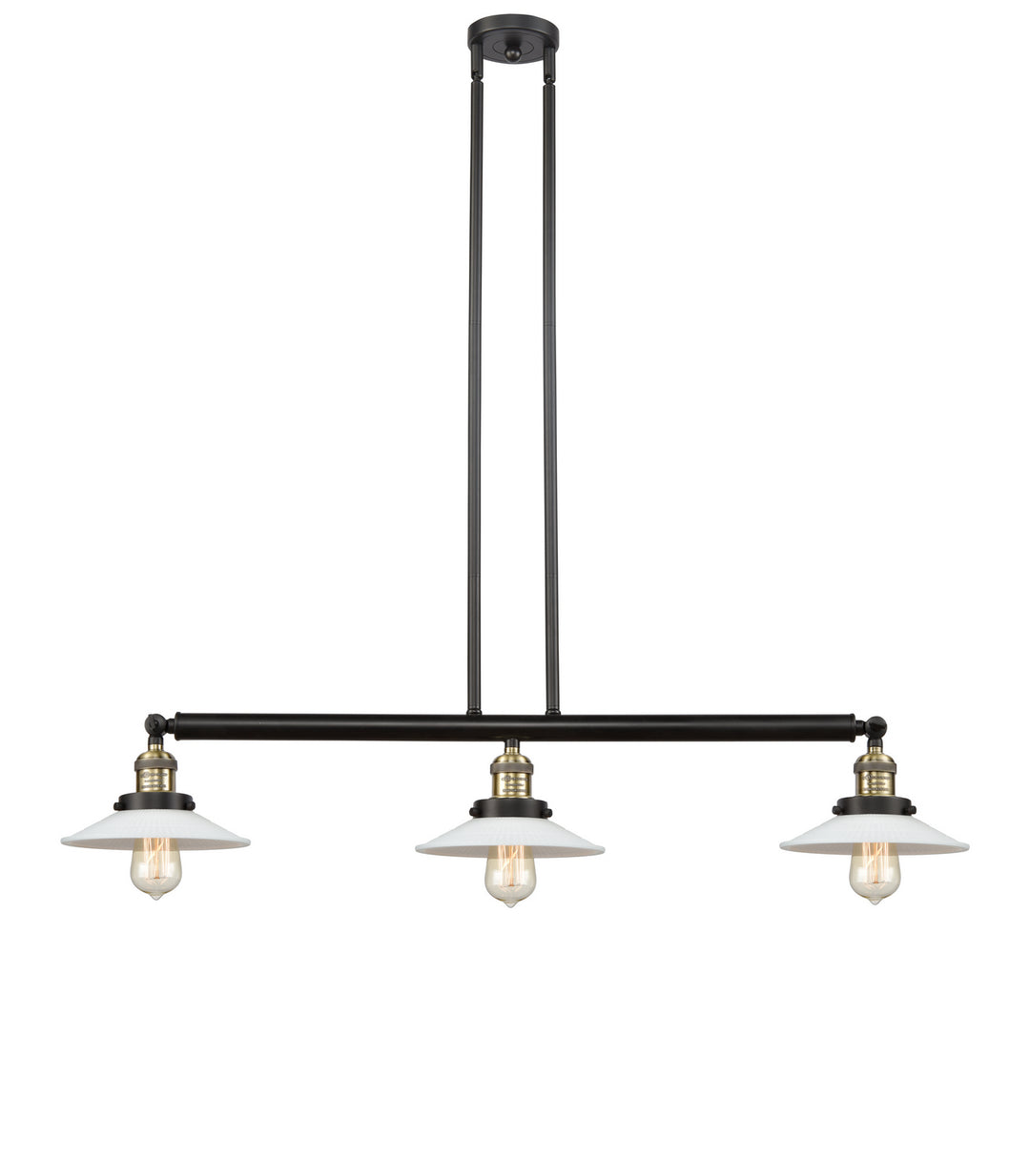 Innovations Franklin Restoration 213-BAB-G1 Pendant Light - Black Antique Brass