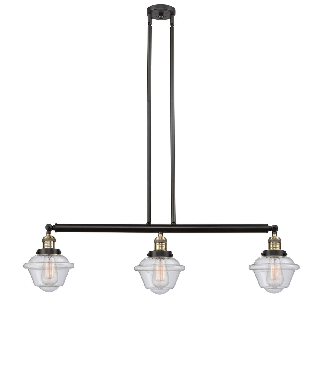 Innovations Franklin Restoration 213-BAB-G534 Pendant Light - Black Antique Brass